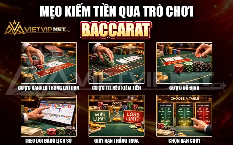 kiếm tiền từ Baccarat (百家樂賺錢)